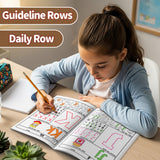 Alphabet Work Sheets: Trace Connect Circle product image 6 showing printed book details for screen-free reading and learning