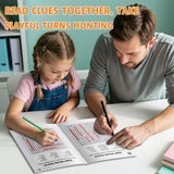 Word Hunt Adventure: Sight Words Search Puzzle Book product image 7 showing printed book details for screen-free reading and learning