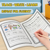CVC sentence writing book for kindergarten literacy