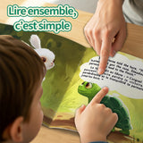 The Tortoise and the Hare French-English Book product image 6 showing printed book details for screen-free reading and learning