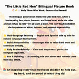 Bilingual Tales: The Little Red Hen – English & Spanish Storybook
