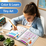 Children's Number Book: Trace Count Learn product image 7 showing printed book details for screen-free reading and learning