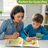 Jungle Animal Maze Adventure: Introductory Level product image 7 showing printed book details for screen-free reading and learning