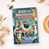 Baron von Munchhausens Reiser og Eventyr Norwegian Edition product image 9 showing printed book details for screen-free reading and learning