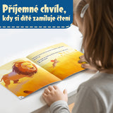The Lion and the Little Mouse Czech-English Book product image 6 showing printed book details for screen-free reading and learning