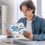 How to Draw Anything in 3D for Kids and Teens product image 7 showing printed book details for screen-free reading and learning