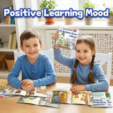 Kid Can Read 12-Book Animal Adventure Early Reader Set for Kids product image 7 showing printed book details for screen-free reading and learning