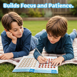 Focus Fun Visual Puzzle Activity Book for Kids product image 7 showing printed book details for screen-free reading and learning