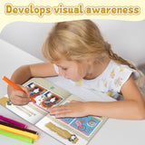 Games Fun Find the Difference Puzzle Challenge product image 7 showing printed book details for screen-free reading and learning