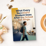 After the School Bell Rings Student Success Guide product image 11 showing printed book details for screen-free reading and learning