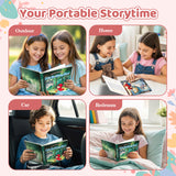 Children reading Little Red Riding Hood during portable storytime