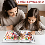 Happy Kindergarten Spot the Difference Book for Kids product image 7 showing printed book details for screen-free reading and learning