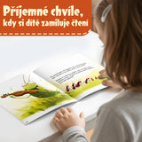 The Ant and the Grasshopper Czech-English Book product image 6 showing printed book details for screen-free reading and learning