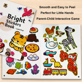 Bright Stickers Book: Look and Find product image 7 showing printed book details for screen-free reading and learning