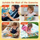Reading scenarios for The Three Fishes English-Spanish fable book