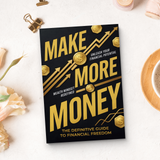 Make More Money Financial Freedom Guide product image 11 showing printed book details for screen-free reading and learning
