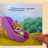Daily Fun Stickers: I'll Wait in Line product image 7 showing printed book details for screen-free reading and learning