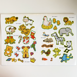 Children's Guess What activity book for animal vocabulary and observation