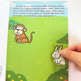 Sticker Puzzle Fun: Guess What Farm Animals product image 7 showing printed book details for screen-free reading and learning