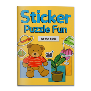 Sticker Puzzle Fun At the Mall cover