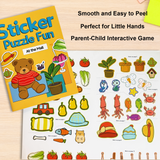 Children's At the Mall activity book for shopping vocabulary and puzzle solving