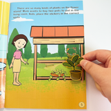 Sticker Puzzle Fun: At the Mall product image 6 showing printed book details for screen-free reading and learning