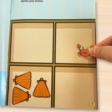 Sticker Puzzle Fun: At the Mall product image 7 showing printed book details for screen-free reading and learning
