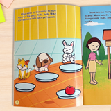 Sticker Puzzle Fun: At the Mall product image 8 showing printed book details for screen-free reading and learning