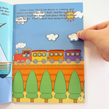 Children's career vocabulary sticker puzzle activity book