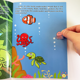 Children's nature vocabulary sticker puzzle activity book