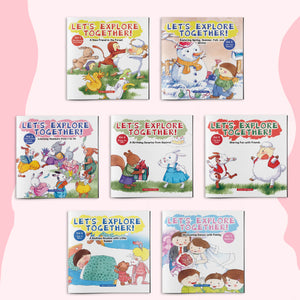 Interactive Story Lift-the-Flap 7-Book Series: Spark Toddler Curiosity and Reading Interest with Endless Fun