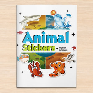 Animal Stickers Ocean Animals cover