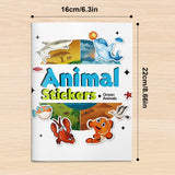 Ocean animals sticker activity book for kids with sea creatures