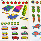 Let's Count Bright Stickers Book for Kids product image 7 showing printed book details for screen-free reading and learning