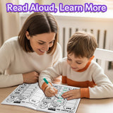 CVC Scoops ABC Order Workbook for Kids, Early Phonics Activity Book with Word Family Practice, Alphabetical Order Skills, Cut and Paste Learning, and Fun Literacy Development