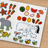 Bright Stickers Book: Correct the Errors product image 8 showing printed book details for screen-free reading and learning