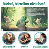 The Tortoise and the Hare Hungarian-English Book product image 7 showing printed book details for screen-free reading and learning