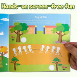 Kids Sticker Matching Book: Animal Scene Play product image 7 showing printed book details for screen-free reading and learning