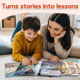 Mistakes and Growth Mindset 4-Book Picture Book Set for Kids product image 8 showing printed book details for screen-free reading and learning
