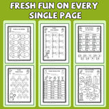 Math Workbook: Number Bonds Facts product image 6 showing printed book details for screen-free reading and learning