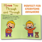 I Love You Through and Through Picture Book for Kids product image 7 showing printed book details for screen-free reading and learning