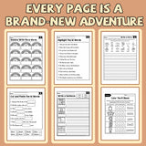 My Alphabet Workbook: Phonics Reading Writing product image 7 showing printed book details for screen-free reading and learning