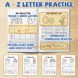 ABC Tracing: Winter Letter Practice product image 6 showing printed book details for screen-free reading and learning