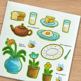 Daily Fun Stickers: I Can Do It Myself Picture Book product image 8 showing printed book details for screen-free reading and learning