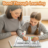 Trace & Color A-Z Letters product image 8 showing printed book details for screen-free reading and learning