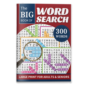 Large Print Word Search Book for Adults and Seniors cover