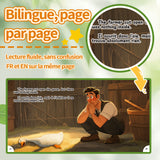 The Goose That Laid the Golden Eggs French-English Book product image 7 showing printed book details for screen-free reading and learning