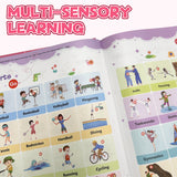 My First Words Interactive Sound Book product image 8 showing printed book details for screen-free reading and learning