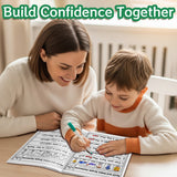 Trace Color & Learn Words product image 8 showing printed book details for screen-free reading and learning