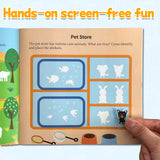 Complete the Scene Sticker Book: Castle Adventure product image 7 showing printed book details for screen-free reading and learning